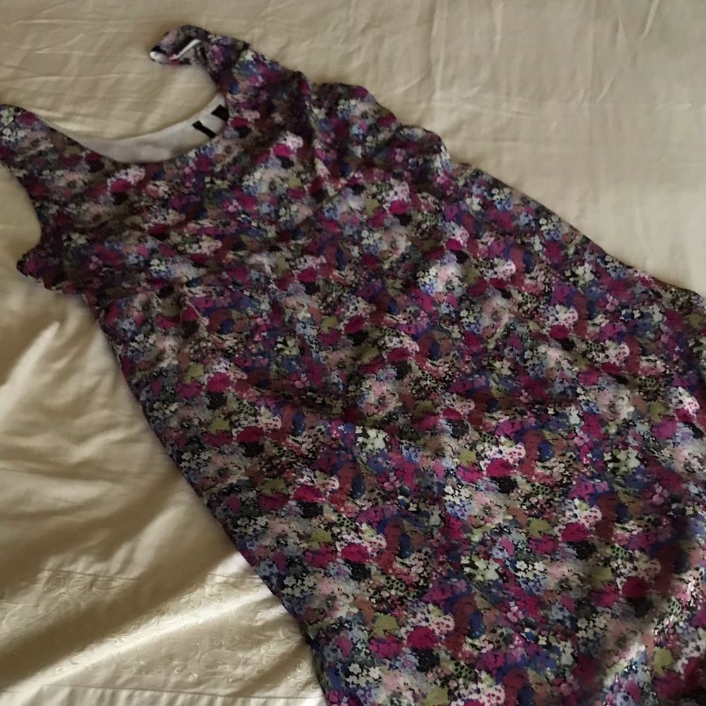 SKY’S THE LIMIT BABYDOLL DRESS SIZE LARGE - Picture 2 of 9